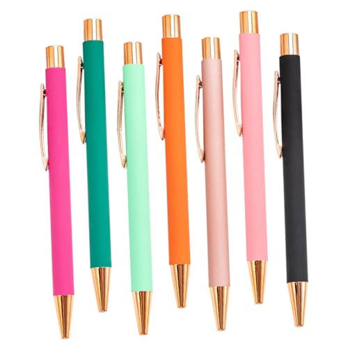 HOMSFOU 7Stücke Teiliges Kugelschreiber Roségold für Büro Schule und Prüfungen Ergonomisch HOMSFOU 7Stücke Teiliges Kugelschreiber Roségold für Büro Schule und Prüfungen Ergonomisch von HOMSFOU