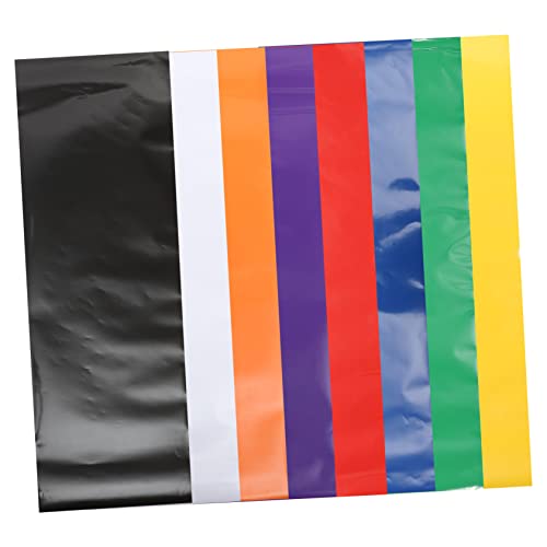 HOMSFOU 8 Blatt Diy Transfer Vinyl Bundle Selbstklebende Farbige Vinyl Aufkleber für Shirts Hoodies und Mehr Farben HOMSFOU 8 Blatt Diy Transfer Vinyl Bundle Selbstklebende Farbige Vinyl Aufkleber für Shirts Hoodies und Mehr Farben von HOMSFOU
