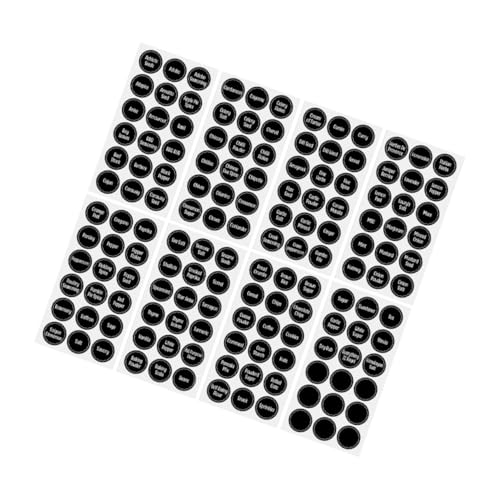 HOMSFOU 8 Bögen Gewürzetiketten Aufkleber Etiketten Für Gläser Klebeetiketten Für Gewürzregale Backgewürzetiketten Minimalistische Gewürzglas Etiketten Flaschenetiketten Pvc HOMSFOU 8 Bögen Gewürzetiketten Aufkleber Etiketten Für Gläser Klebeetiketten Für Gewürzregale Backgewürzetiketten Minimalistische Gewürzglas Etiketten Flaschenetiketten Pvc von HOMSFOU