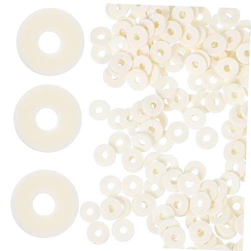 HOMSFOU 8 Boxen Boxen Polymer Clay Perlen für Diy Schmuck Bastelperlen Schmuckzubehör Flache Perlen pro Box Vielseitige Bastelartikel für Kreative Projekte von HOMSFOU