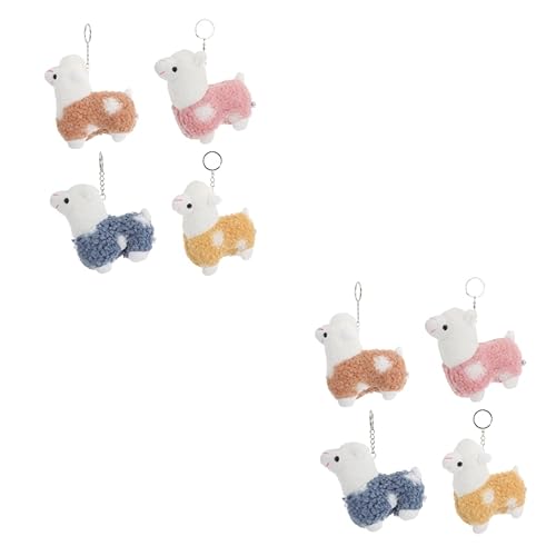 HOMSFOU 8 STK Alpaka-Puppe Lama Schlüsselanhänger Party Mit Alpaka- Kuscheltiere Masse Gefülltes Alpaka-Spielzeug Lama- Alpaka-Tier-stofftiere Klein Plüsch Baby Lieferungen HOMSFOU 8 STK Alpaka-Puppe Lama Schlüsselanhänger Party Mit Alpaka- Kuscheltiere Masse Gefülltes Alpaka-Spielzeug Lama- Alpaka-Tier-stofftiere Klein Plüsch Baby Lieferungen von HOMSFOU