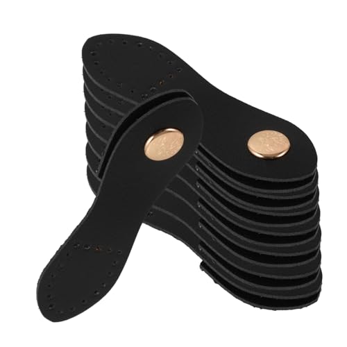HOMSFOU 8 Sets Lederschnalle Nähschnallen Druckknopf Set Verschlüsse Kleines DIY Zubehör Druckknopfverschluss Ersatz Kostümzubehör Schultergurte Druckknopfschnalle DIY Zubehör Schwarz Pu HOMSFOU 8 Sets Lederschnalle Nähschnallen Druckknopf Set Verschlüsse Kleines DIY Zubehör Druckknopfverschluss Ersatz Kostümzubehör Schultergurte Druckknopfschnalle DIY Zubehör Schwarz Pu von HOMSFOU