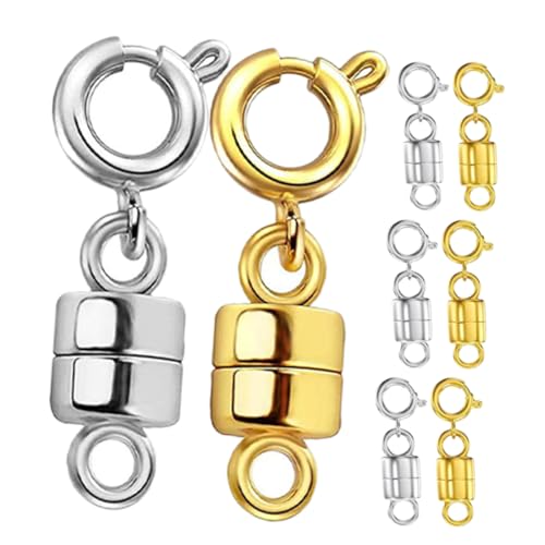 HOMSFOU 8 Stück Magnetische Verschlüsse für Armbänder Diy Schmuck Zubehör Magnetverschluss für Bastelprojekte für Schmuckgestaltungen HOMSFOU 8 Stück Magnetische Verschlüsse für Armbänder Diy Schmuck Zubehör Magnetverschluss für Bastelprojekte für Schmuckgestaltungen von HOMSFOU