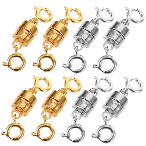 HOMSFOU 8 Stück Magnetischer Halskettenverschluss Kettenverschluss Ersetzen Magnetverschlüsse Für Armbänder Magnetverschluss Für Armband Selber Machen Magnetischer Diy-verschluss Legierung HOMSFOU 8 Stück Magnetischer Halskettenverschluss Kettenverschluss Ersetzen Magnetverschlüsse Für Armbänder Magnetverschluss Für Armband Selber Machen Magnetischer Diy-verschluss Legierung von HOMSFOU