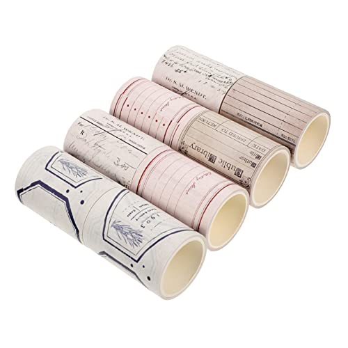 HOMSFOU 8 Stück Retro -Nostalgie und Papierband Scrapbook-DIY-Klebebänder Scrapbook-Washi-Tape Dekoratives Washi Tape Klebebänder für Sammelalben Klebeband für Scrapbooking Dekorationsband HOMSFOU 8 Stück Retro -Nostalgie und Papierband Scrapbook-DIY-Klebebänder Scrapbook-Washi-Tape Dekoratives Washi Tape Klebebänder für Sammelalben Klebeband für Scrapbooking Dekorationsband von HOMSFOU