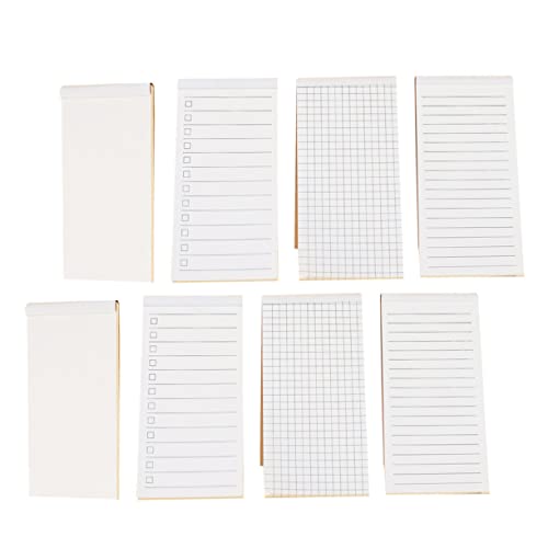 HOMSFOU 8 Stück Teiliges Abreißbarer Notizblöcke aus Kraftpapier mit Linierten Karierten To Do und Blankoseiten Praktische Büro und Schüler Notepads für Zuhause und Schule HOMSFOU 8 Stück Teiliges Abreißbarer Notizblöcke aus Kraftpapier mit Linierten Karierten To Do und Blankoseiten Praktische Büro und Schüler Notepads für Zuhause und Schule von HOMSFOU