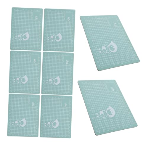 HOMSFOU 8 Stück Teiliges Doppelseitiges Bastelunterlage mit Präzisem Maßnetz Rutschfest Leicht und Langlebig für Scrapbooking Quilten Prägen und Diy-kunsthandwerk HOMSFOU 8 Stück Teiliges Doppelseitiges Bastelunterlage mit Präzisem Maßnetz Rutschfest Leicht und Langlebig für Scrapbooking Quilten Prägen und Diy-kunsthandwerk von HOMSFOU