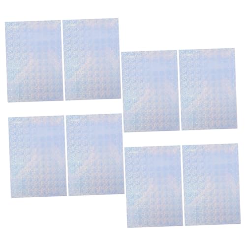 HOMSFOU 8 Stück Teiliges Farbiges Fotopapier Wasserfestes Glänzendes Druckpapier für Tintenstrahldrucker für Kreative Projekte und Fotodrucke von HOMSFOU