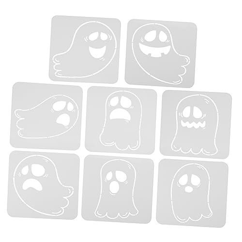 HOMSFOU 8 Stück Teiliges Halloween Schablonen für Wand Boden und Möbel DIY Vorlagen für Kreative Bastelprojekte für Halloween Dekorationen HOMSFOU 8 Stück Teiliges Halloween Schablonen für Wand Boden und Möbel DIY Vorlagen für Kreative Bastelprojekte für Halloween Dekorationen von HOMSFOU