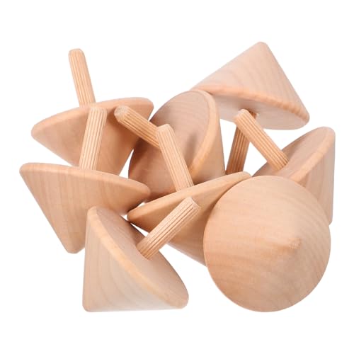 HOMSFOU 8 Stück Teiliges Holz Kreiselspielzeug zum Bemalen DIY Gyro Bastelset aus Natürlichem Holz Kindgerechtes Hand Auge Übungsspielzeug als Kinderparty Mitbringsel und HOMSFOU 8 Stück Teiliges Holz Kreiselspielzeug zum Bemalen DIY Gyro Bastelset aus Natürlichem Holz Kindgerechtes Hand Auge Übungsspielzeug als Kinderparty Mitbringsel und von HOMSFOU
