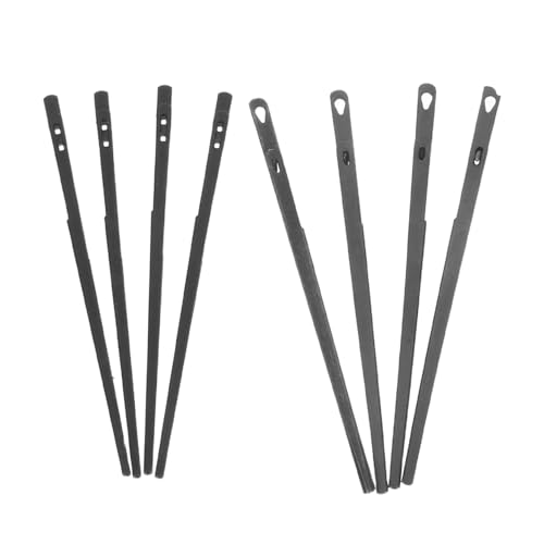 HOMSFOU 8 Stück Teiliges Leder-nähnadeln mit Einzel Doppelöhr Robuste Metallnadeln für Handnähen Lederfädelwerkzeug für DIY Lederhandwerk Geldbörsen Gürtel und Lederzubehör HOMSFOU 8 Stück Teiliges Leder-nähnadeln mit Einzel Doppelöhr Robuste Metallnadeln für Handnähen Lederfädelwerkzeug für DIY Lederhandwerk Geldbörsen Gürtel und Lederzubehör von HOMSFOU