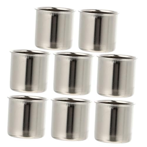 HOMSFOU 8 Stück Teiliges Metallkerzenhalter Kerzenbecher für Teelichter Wiederverwendbar Tragbares Design für DIY und Festliche Dekorationen Valentinstag und Hochzeiten HOMSFOU 8 Stück Teiliges Metallkerzenhalter Kerzenbecher für Teelichter Wiederverwendbar Tragbares Design für DIY und Festliche Dekorationen Valentinstag und Hochzeiten von HOMSFOU