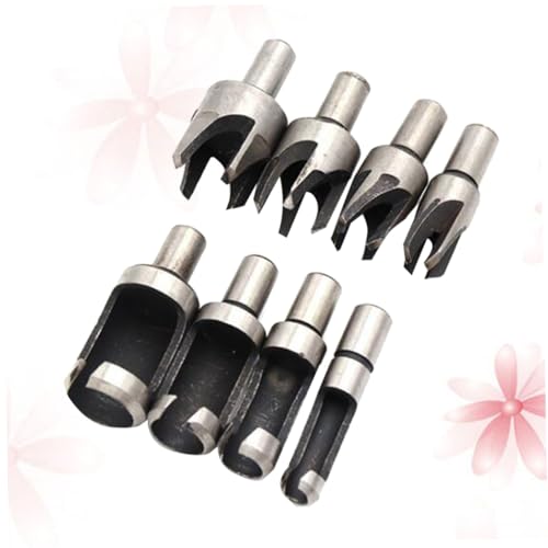 HOMSFOU 8 Stück Teiliges Wood Plug Cutter Set aus Langlebigem Kohlenstoffstahl Gerade und Präzise Holz dübelbohrer für Sauberes Bohren und Zapfenherstellung Holzbearbeitung HOMSFOU 8 Stück Teiliges Wood Plug Cutter Set aus Langlebigem Kohlenstoffstahl Gerade und Präzise Holz dübelbohrer für Sauberes Bohren und Zapfenherstellung Holzbearbeitung von HOMSFOU