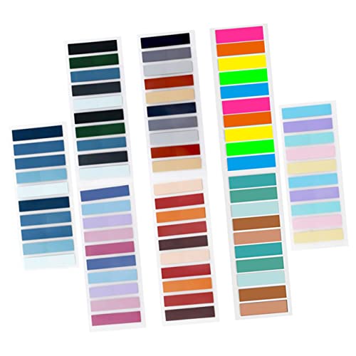 HOMSFOU 8 transparente Haftnotiz kompakte Klebelaschen Seitenregisterkarten kleben Pads lesezeichen selbstklebende Seitenmarkierungen klebrige Fahnen das Haustier Colorful Zufällige Farbe HOMSFOU 8 transparente Haftnotiz kompakte Klebelaschen Seitenregisterkarten kleben Pads lesezeichen selbstklebende Seitenmarkierungen klebrige Fahnen das Haustier Colorful Zufällige Farbe von HOMSFOU