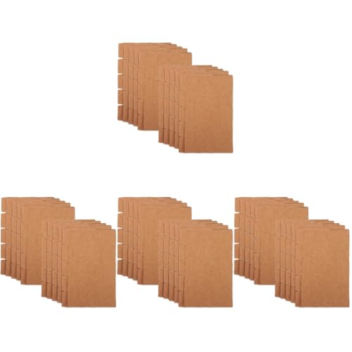 HOMSFOU 80 Sätze Oxford Index Cards Praktische Trennblätter für Ordner pro Set aus Braunem Kraftpapier für Büro und Studium von HOMSFOU