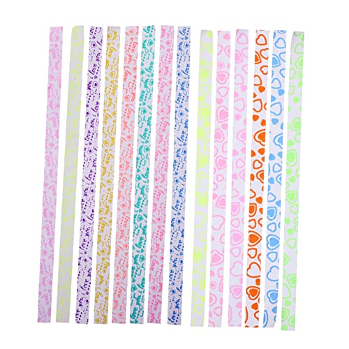 HOMSFOU 840Stücke DIY Leuchtende Sternen Origami Papierstreifen Faltbares Papier für Bastelprojekte und Kreativität mit Kindern HOMSFOU 840Stücke DIY Leuchtende Sternen Origami Papierstreifen Faltbares Papier für Bastelprojekte und Kreativität mit Kindern von HOMSFOU