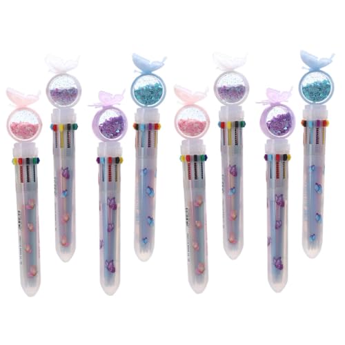 HOMSFOU 8Stücke Kawaii Kugelschreiber Schreibstifte Für Studenten Kreative Zeichenstifte Mit Glitzer Für Schule Und Büro Langlebige Kunststoffqualität HOMSFOU 8Stücke Kawaii Kugelschreiber Schreibstifte Für Studenten Kreative Zeichenstifte Mit Glitzer Für Schule Und Büro Langlebige Kunststoffqualität von HOMSFOU