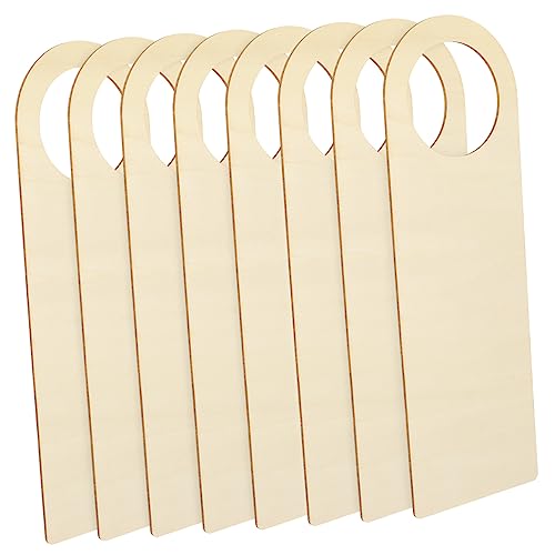 HOMSFOU 8Stücke Teiliges Holz Türschild Unfertige Türhänger für DIY Dekoration für Kinderhandwerk und Raumgestaltung Zuhause und Geschäfte HOMSFOU 8Stücke Teiliges Holz Türschild Unfertige Türhänger für DIY Dekoration für Kinderhandwerk und Raumgestaltung Zuhause und Geschäfte von HOMSFOU