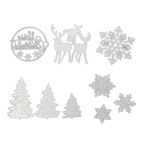 HOMSFOU 9 Stück Teiliges Carbonstahl Stanzformen Weihnachtsmotive Diy Basteln Schneide und Prägeschablonen für Scrapbooking und Dekoration Vielseitig Wiederverwendbar HOMSFOU 9 Stück Teiliges Carbonstahl Stanzformen Weihnachtsmotive Diy Basteln Schneide und Prägeschablonen für Scrapbooking und Dekoration Vielseitig Wiederverwendbar von HOMSFOU
