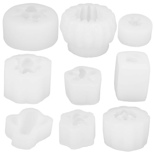 HOMSFOU 9 Stück Teiliges Kaktus Silikonform Set für Diy Kerzenherstellung Einfach zu Bedienen für Handarbeiten Kreative für und Familie für Duftende Kerzen und Mehr von HOMSFOU