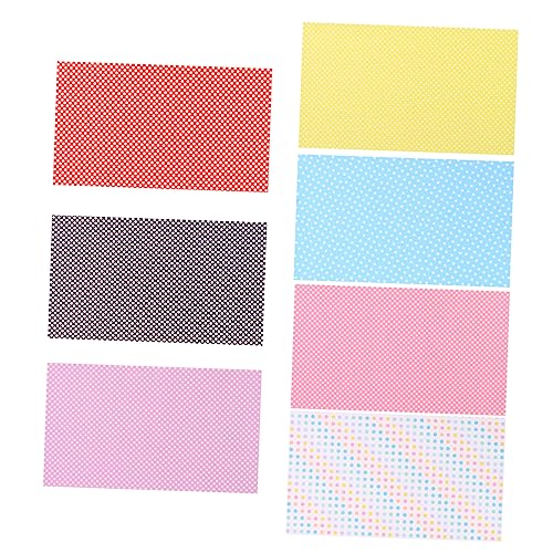 HOMSFOU 9 Stück Teiliges Wellenmuster Kunstleder für Diy Haarspangen und Accessoires Bunte PU Lederstücke für Handwerk Schmuck und Bastelprojekte HOMSFOU 9 Stück Teiliges Wellenmuster Kunstleder für Diy Haarspangen und Accessoires Bunte PU Lederstücke für Handwerk Schmuck und Bastelprojekte von HOMSFOU