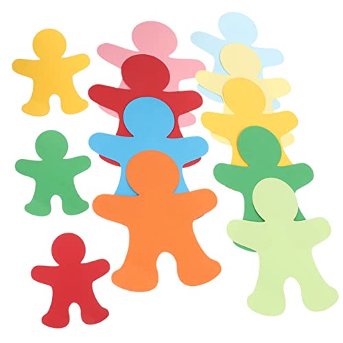 HOMSFOU 90 Stück Bunte Papierausschnitte für Dekorative Wanddeko im für Klassenzimmer und Diy Projekte Farbenfrohe Formen für Fröhliche Feste von HOMSFOU