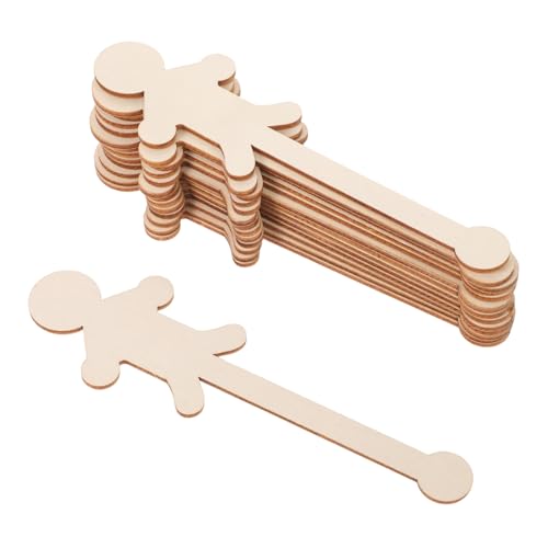 HOMSFOU 90 Stück Unfertige Holzfiguren Jungen Mädchen Bastelzuschnitte Blanko Holzscheiben für DIY Kunstprojekte Natürliche Dekorationen Naturholz zum Bemalen und Gestalten HOMSFOU 90 Stück Unfertige Holzfiguren Jungen Mädchen Bastelzuschnitte Blanko Holzscheiben für DIY Kunstprojekte Natürliche Dekorationen Naturholz zum Bemalen und Gestalten von HOMSFOU