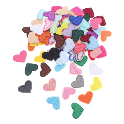 HOMSFOU 93 Stück Teiliges Herz-aufnäher zum Aufbügeln Bestickte Bunte Stoffpatches für DIY Kleidung Strapazierfähige Herz-applikationen zur Reparatur und Dekoration von Jacken Rucksäcken HOMSFOU 93 Stück Teiliges Herz-aufnäher zum Aufbügeln Bestickte Bunte Stoffpatches für DIY Kleidung Strapazierfähige Herz-applikationen zur Reparatur und Dekoration von Jacken Rucksäcken von HOMSFOU