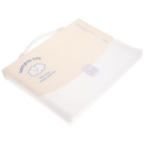 HOMSFOU Ablageordner Papier mappen aktenmappe dokumenten ordner Handheld-Organizer Dokumenten-Dateiordner cartape Quittungsinhaber Dateien Organizer erweiterbarer Ordner Plastik Green von HOMSFOU