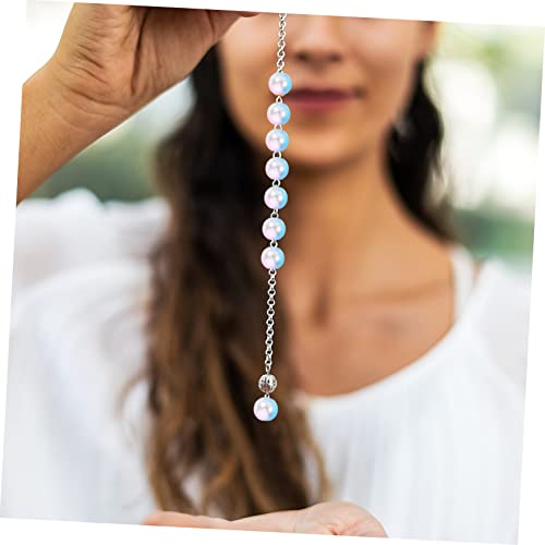 HOMSFOU Abs Kunstperlen mit Simulation Perlen Schmuck Spacer Beads für DIY Schmuckherstellung Bastelperlen für Armbänder und Halsketten Bastelset für Handgemachten Schmuck von HOMSFOU