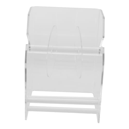HOMSFOU Acryl Etikettenspender für Stickerrollen Verstellbar Fach Organizer für Büro Schule und Zuhause Platzsparend und Einfach zu Bedienen Transparenter Halter für Etiketten HOMSFOU Acryl Etikettenspender für Stickerrollen Verstellbar Fach Organizer für Büro Schule und Zuhause Platzsparend und Einfach zu Bedienen Transparenter Halter für Etiketten von HOMSFOU