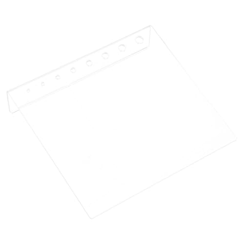 HOMSFOU Acryl Malpalette mit Schräger Ablage Transparentes Wasserfestes Malbrett Multifunktionale Tischablage für Zeichnungen Noten und Schreiben von HOMSFOU
