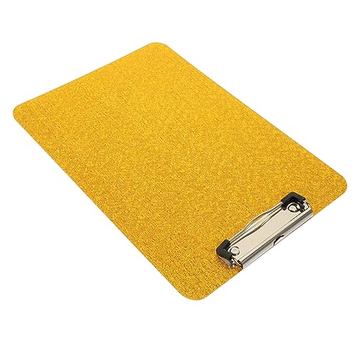 HOMSFOU Acryl Schreibtafel Dokumentenclip für Büro und Schule Vielseitiges Klemmbrett zur Organisation von Unterlagen Robustes Transparentes Design für Optimalen Schutz Dokumente von HOMSFOU