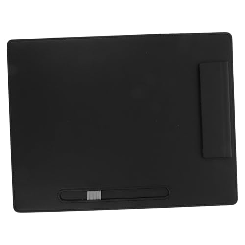 HOMSFOU Aktenordner Büro rosa Zwischenablage Planke Kleine Zwischenablage Klemmbretter Student Clipboard Aktenklammer für Papiere Organisator für Papierakten Tafel Dokumentclip Pu Schwarz von HOMSFOU