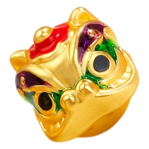 HOMSFOU Alloy Löwenkopf Spacer Perlen Diy Schmuckzubehör für Einzigartige Armbänder und Dekorationen für Kreative Projekte und Persönliche HOMSFOU Alloy Löwenkopf Spacer Perlen Diy Schmuckzubehör für Einzigartige Armbänder und Dekorationen für Kreative Projekte und Persönliche von HOMSFOU