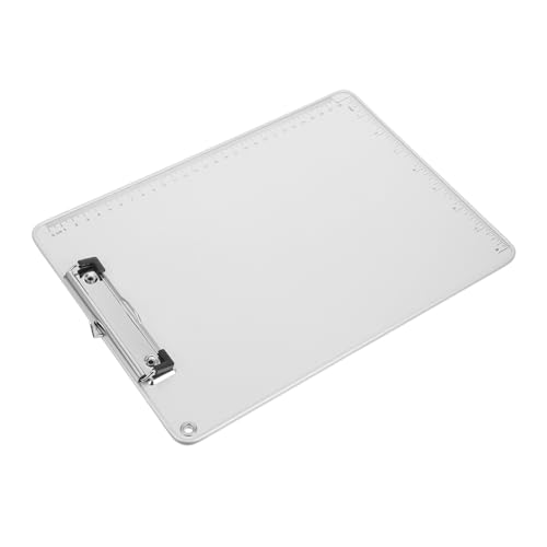 HOMSFOU Aluminiumlegierung Klemmbrett mit Rutschfester Oberfläche für Memo und Dokumente Büro Schule und Medizinische Anwendungen von HOMSFOU