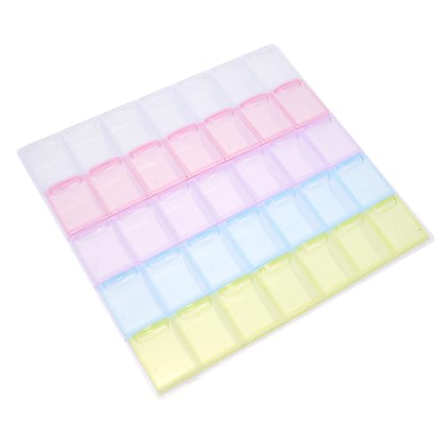 HOMSFOU Aufbewahrungsbox Fächer mit Deckeln Robuste Kunststoffbox für Schmuck Perlen Nail Art Diamanten Vielseitiger Organizer für Bastel und DIY Zubehör HOMSFOU Aufbewahrungsbox Fächer mit Deckeln Robuste Kunststoffbox für Schmuck Perlen Nail Art Diamanten Vielseitiger Organizer für Bastel und DIY Zubehör von HOMSFOU