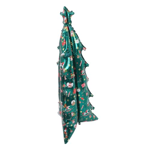 HOMSFOU Aufblasbarer Weihnachtsbaum Ballon Stehend Folienballon Bunt Wiederverwendbar Festliche Weihnachtsdeko Party Tischdekoration Innen Räume HOMSFOU Aufblasbarer Weihnachtsbaum Ballon Stehend Folienballon Bunt Wiederverwendbar Festliche Weihnachtsdeko Party Tischdekoration Innen Räume von HOMSFOU