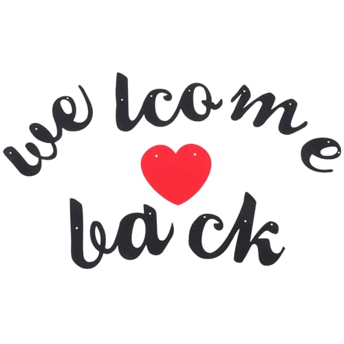 HOMSFOU Back-to-school-banner Arbeitsbanner Einweihungsdekorationen Willkommen Zu Hause, Papa Schwarz-rotes Klassenzimmerdekor Vintage Schulmaterial Willkommene Heimdekoration Papier HOMSFOU Back-to-school-banner Arbeitsbanner Einweihungsdekorationen Willkommen Zu Hause, Papa Schwarz-rotes Klassenzimmerdekor Vintage Schulmaterial Willkommene Heimdekoration Papier von HOMSFOU