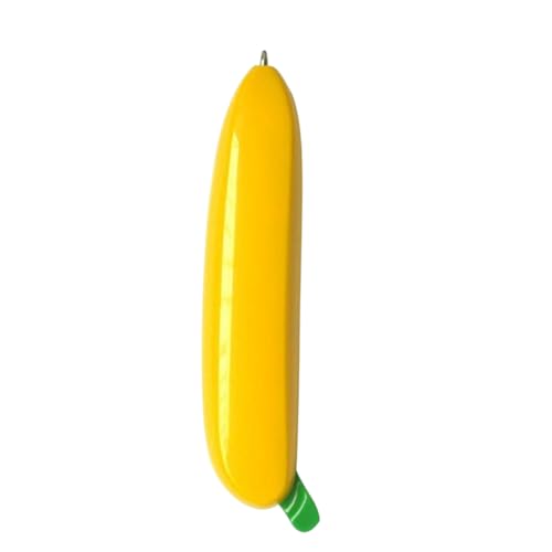 HOMSFOU Bananen-kugelschreiber Kurzer Stift Taschenstift Yellow Plastik von HOMSFOU