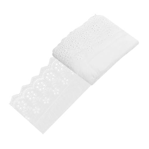 HOMSFOU Baumwoll Spitzenband für Diy Dekoration Yards für Hochzeiten Kleidung und Puppen Strapazierfähige Weiche Baumwolle Vielseitige Bastelmaterialien für Projekte HOMSFOU Baumwoll Spitzenband für Diy Dekoration Yards für Hochzeiten Kleidung und Puppen Strapazierfähige Weiche Baumwolle Vielseitige Bastelmaterialien für Projekte von HOMSFOU