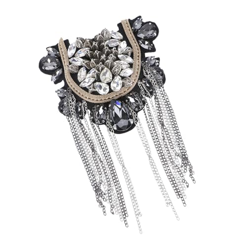HOMSFOU Beaded Rivet Quasten Nähpflaster Für Modeaccessoires Handgenähte Broschen Für Kleidung Hüte Und Bastelprojekte Leuchtende Farben Und Exquisite Designs HOMSFOU Beaded Rivet Quasten Nähpflaster Für Modeaccessoires Handgenähte Broschen Für Kleidung Hüte Und Bastelprojekte Leuchtende Farben Und Exquisite Designs von HOMSFOU