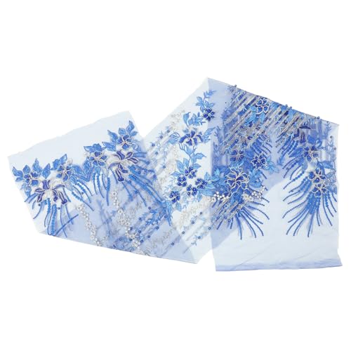 HOMSFOU Bestickte Spitzenapplikation Hochwertiger Aufnäher für Hochzeitskleider Diy Bekleidung und Kostüme Strapazierfähiges für Dekorationen HOMSFOU Bestickte Spitzenapplikation Hochwertiger Aufnäher für Hochzeitskleider Diy Bekleidung und Kostüme Strapazierfähiges für Dekorationen von HOMSFOU