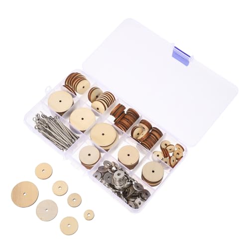 HOMSFOU Bewegliche Puppengelenke aus Holz und Metall Flexible DIY Bastelzubehör für Teddybären und Puppen Sortiment für Realistische Spielzeugbewegungen HOMSFOU Bewegliche Puppengelenke aus Holz und Metall Flexible DIY Bastelzubehör für Teddybären und Puppen Sortiment für Realistische Spielzeugbewegungen von HOMSFOU