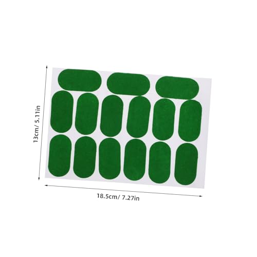 HOMSFOU Billardtisch Tuch Reparaturaufkleber Pool Marker Patch Langlebig Selbstklebend für Reparatur und Pflege von Snooker Billardtüchern zur Positionierung und Schutz von HOMSFOU