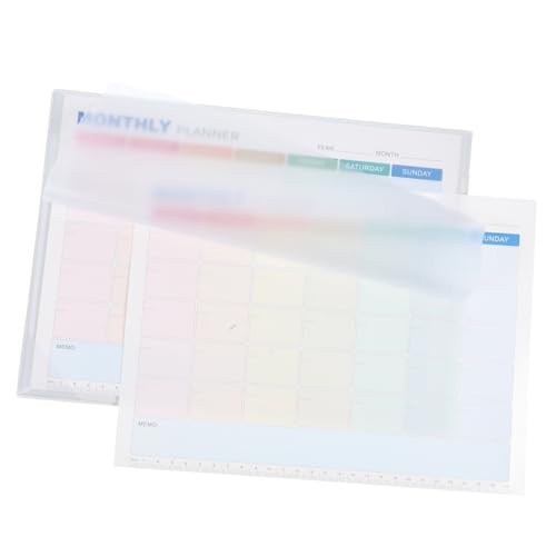 HOMSFOU Blätter Monatsplan notizbuch bürobedarf zeitmanagement Organisations- und Planungstool organisieren Monatlicher Kalender Schreibtischplaner Terminkalender Notizblock Papier Beige HOMSFOU Blätter Monatsplan notizbuch bürobedarf zeitmanagement Organisations- und Planungstool organisieren Monatlicher Kalender Schreibtischplaner Terminkalender Notizblock Papier Beige von HOMSFOU