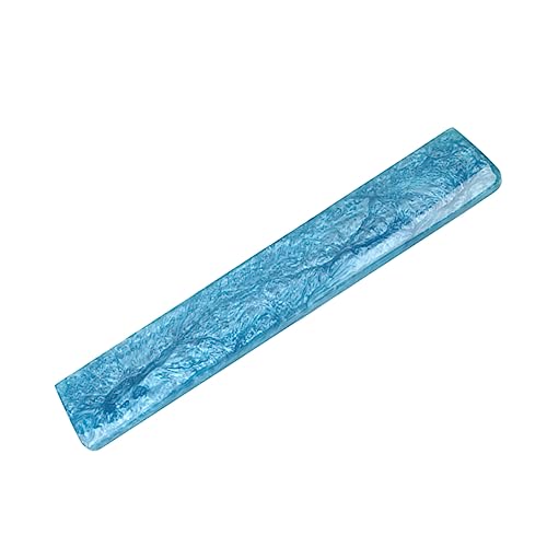 HOMSFOU Blauharz -handhalter Laptop -handgelenksunterstützung Computer Handgelenk Handgelenkstus Handballenauflage Mit Farbverlauf Pad Handgelenkstütze Tastaturgelenksruhe Epoxidharz von HOMSFOU
