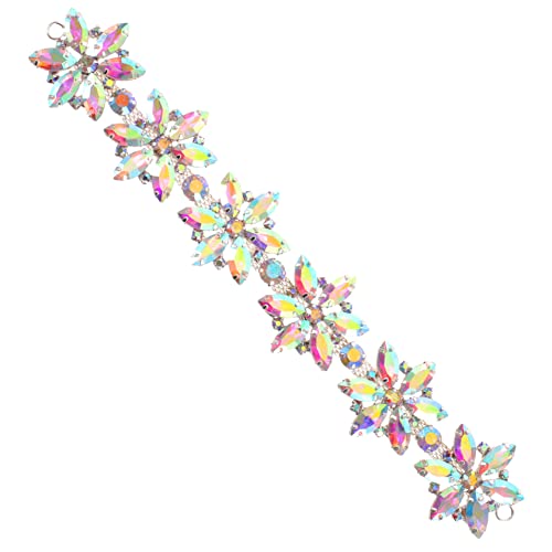 HOMSFOU Blumenglas Strass Applikation für Brautmode Dekoration für Kleider Gürtel und Haarschmuck DIY Schmuck Zubehör für Hochzeiten und Festliche Anlässe HOMSFOU Blumenglas Strass Applikation für Brautmode Dekoration für Kleider Gürtel und Haarschmuck DIY Schmuck Zubehör für Hochzeiten und Festliche Anlässe von HOMSFOU
