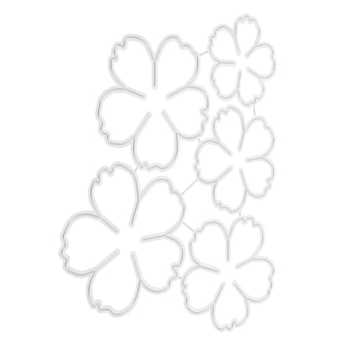 HOMSFOU Blumenmetallform Rose Stanzteile Für Scrapbooking Basteln Schneiden Mini-papierblumen-stanzformen Kartenstanzformen Geschnitten Gestanzt Kranz Blätter Flora Eisen von HOMSFOU