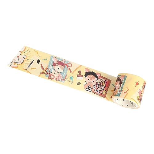 HOMSFOU Border Dekoratives Masking Tape Diy Klebeband für Scrapbooking Kalender und Verpackungen Repositionierbar Geruchlos von HOMSFOU